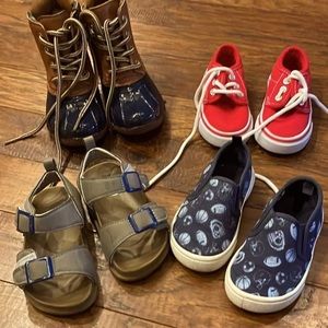 Size 5 boy toddler shoes